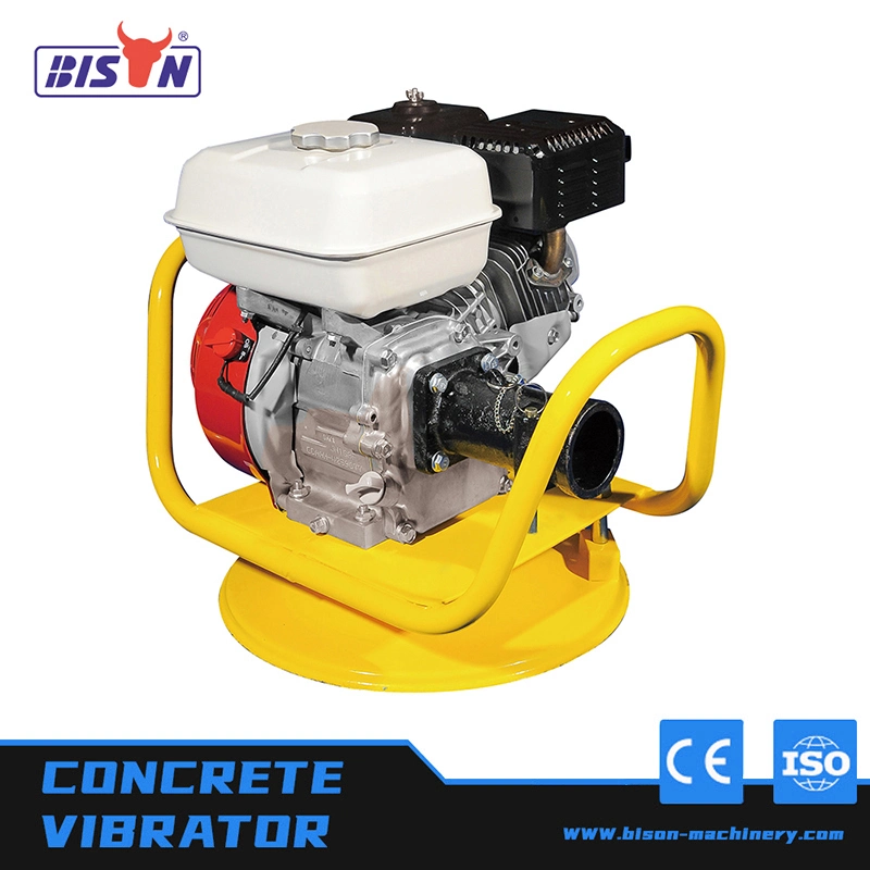 Bison Hondatipe GX160 Ey20 portátil de gasolina de mano superficie de concreto compacto Vibrador de Póquer Road Plate