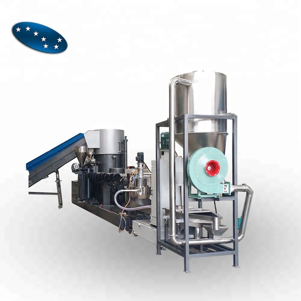 PE PP Film Pelletizing Recycling Machine with Ce/ISO Certification