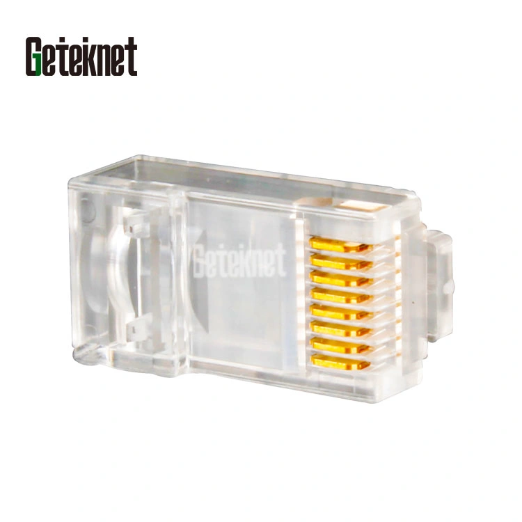 Gcabling RJ45 Connector Plug Unshield 23AWG RJ45 Connector Panduit CAT6 RJ45 Connector