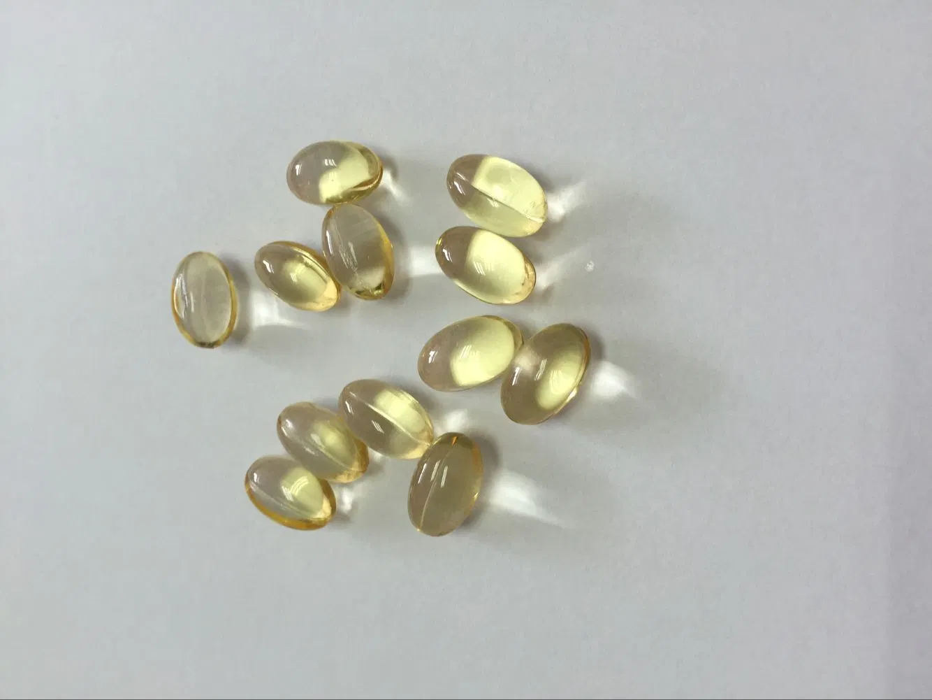 Various Contents of Deep Sea Cod Liver Oil Soft Capsules