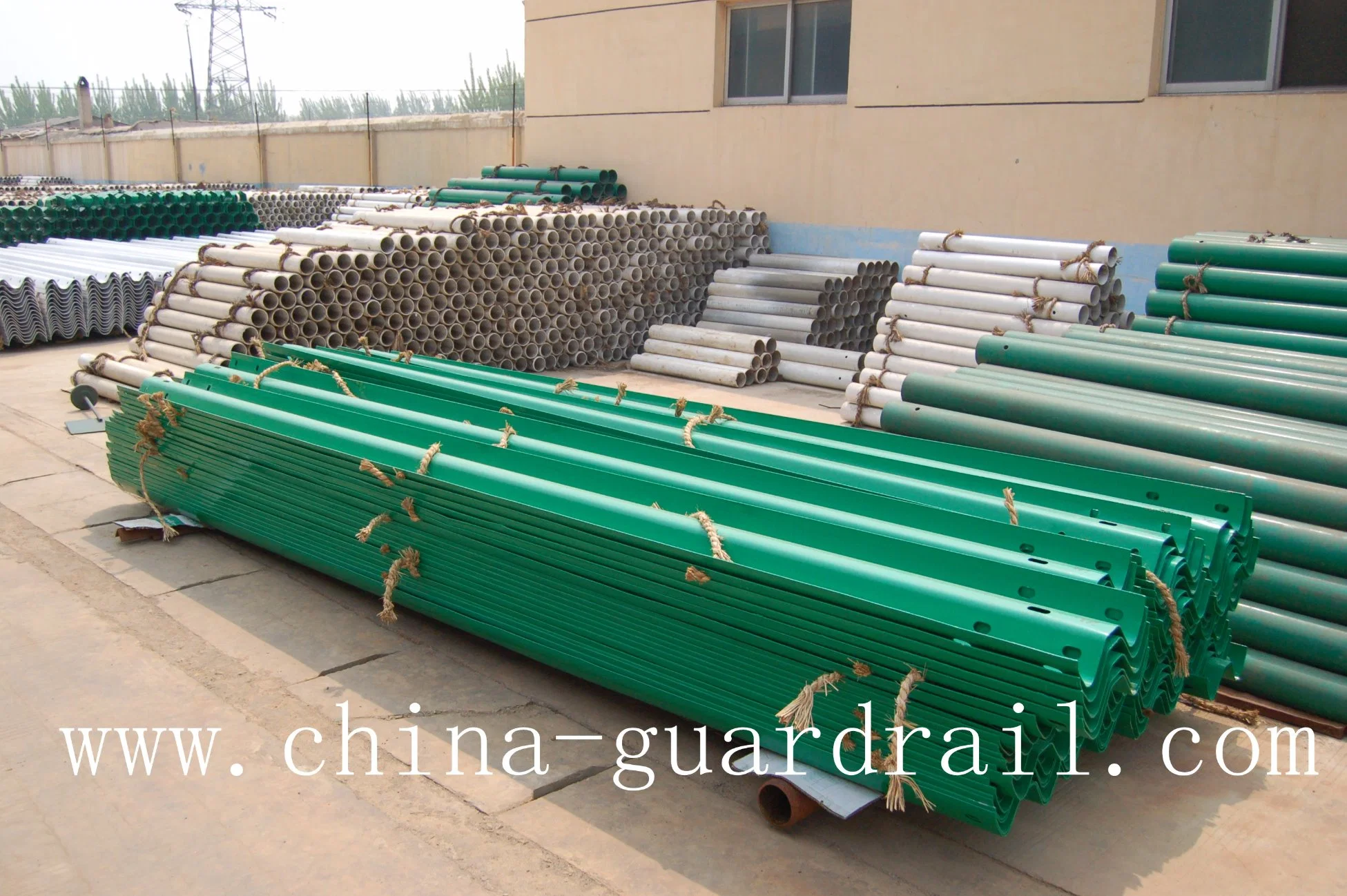 Traffic Barrier High Speed Way Barrera Metalica Galvanized