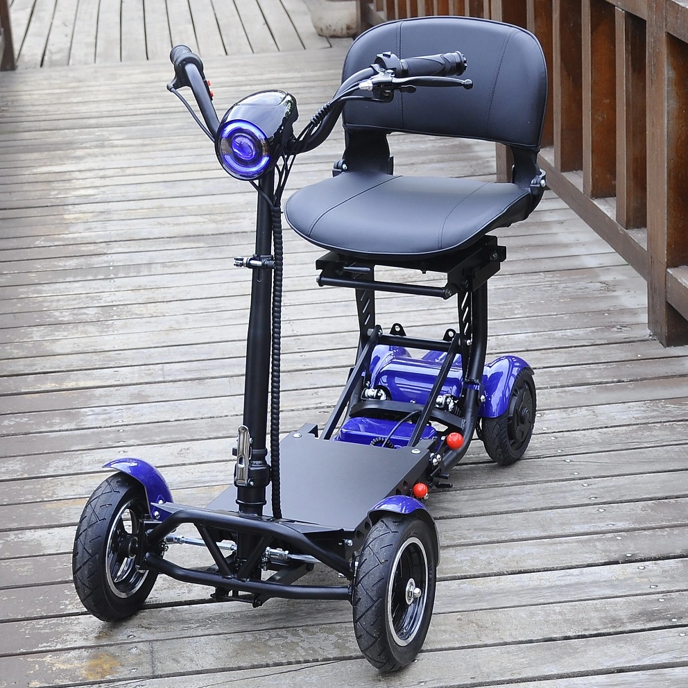 250W 10.4ah Pedal Kick Handicap Mobility Scooter Electric with Chair