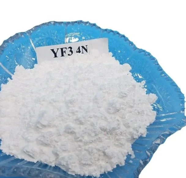 Tr Prix compétitif fluorure d'yttrium (YF3) avec poudre blanche utilisée Pour métallique