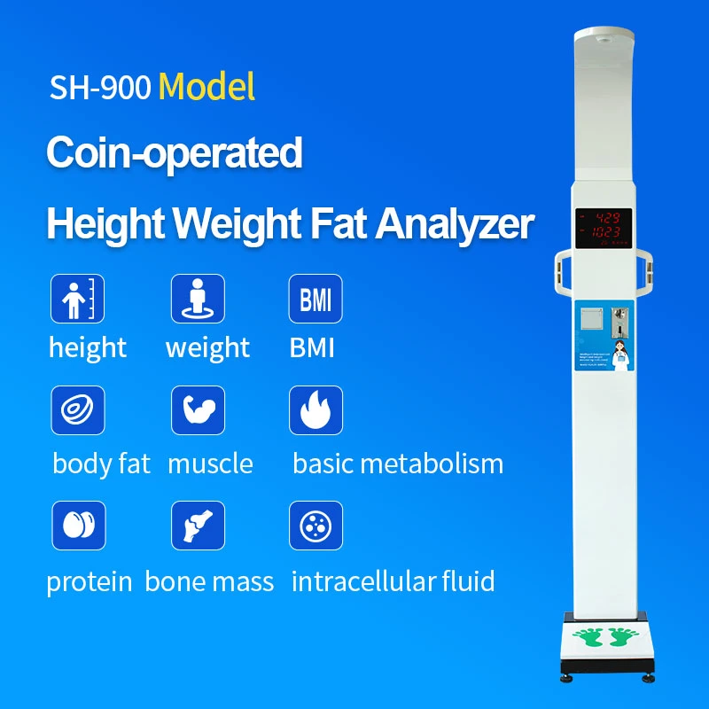 Balança Digital Smart Scale com BMI Mechanical Personal Hospital Use Medical Balança de pesagem