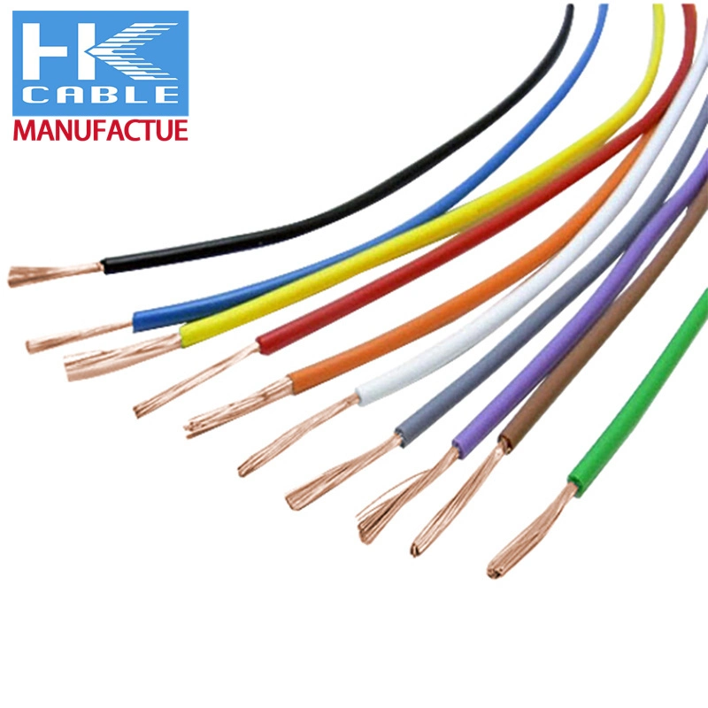 ISO Environmental Standard 2.5mm Flry-a Automotive Bare Copper Electrical Wire 105 Degree 99.9% Pure Bare Copper Automotive Wires Flry-a Wires