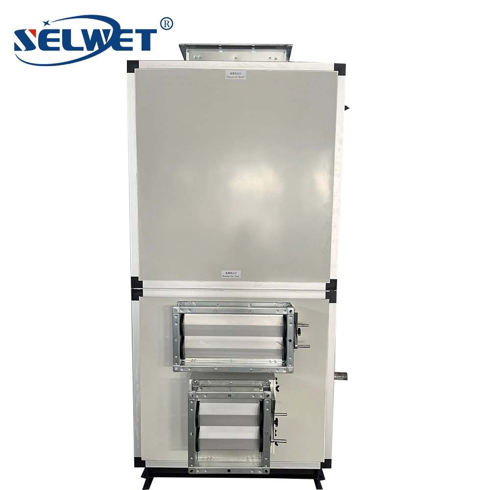 Customized 2300 Air Flow Desiccant Rotor Industrial Workshop Dehumidifier Unit