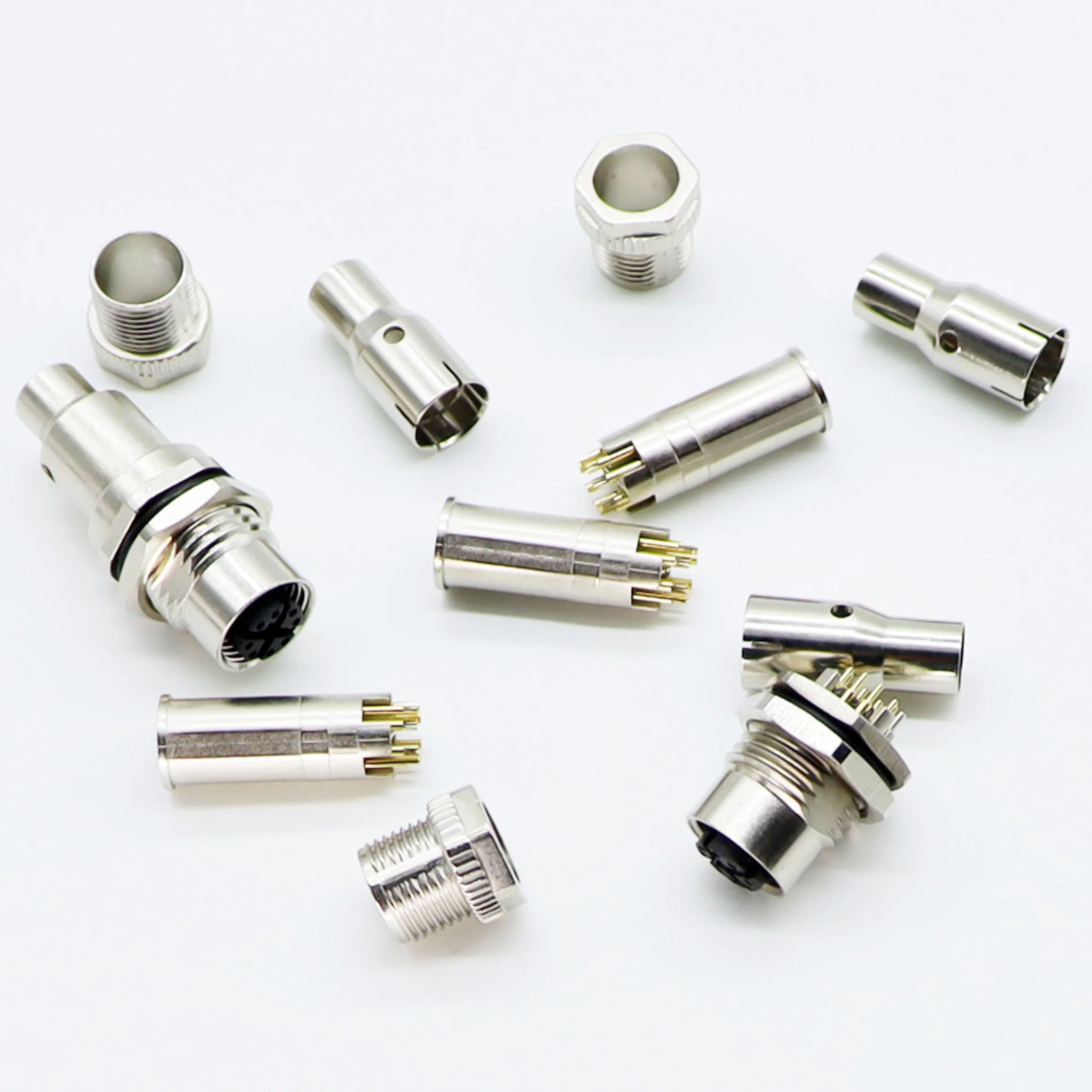 M12 Plug Accessories Metal Rubber Core Sensor