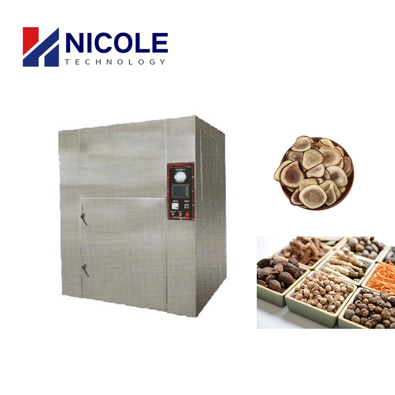Commercial Use Intelligent Control Microwave Vacuum Dryer for Medicinal Materials