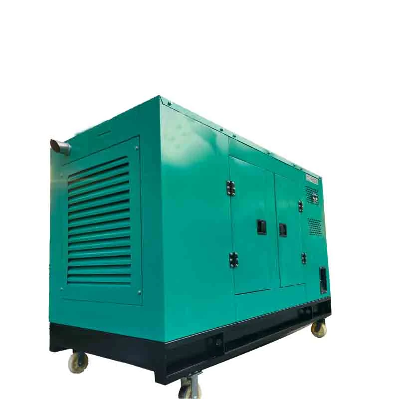 Groupe de production d'énergie haute tension 563 kVA/625 kVA/450 kW avec noyau brushless en cuivre pur Générateur diesel triphasé sans balai, moins de consommation de carburant