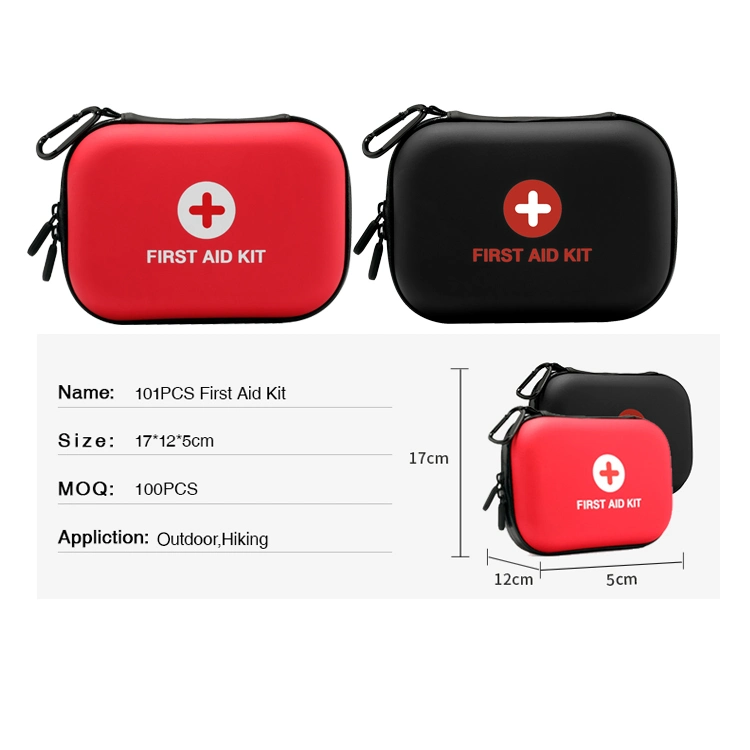 Mini Custom CE ISO Certified EVA Camping Equipment Survival First Aid Kit Car First Aid Kit Ifak Travel Kits