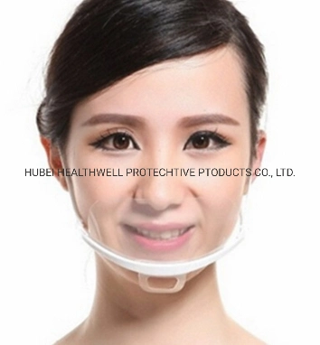 Transparent Plastic Disposable Anti-Fog Face Shield for Catering Hotel Beauty Chef Food Environmental Health