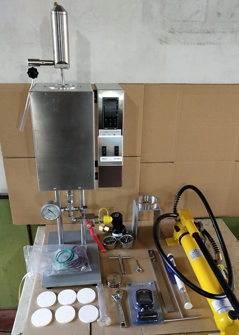 Permeability Plugging Tester (PPT) with Automatic Pressure Control Gas Source Device