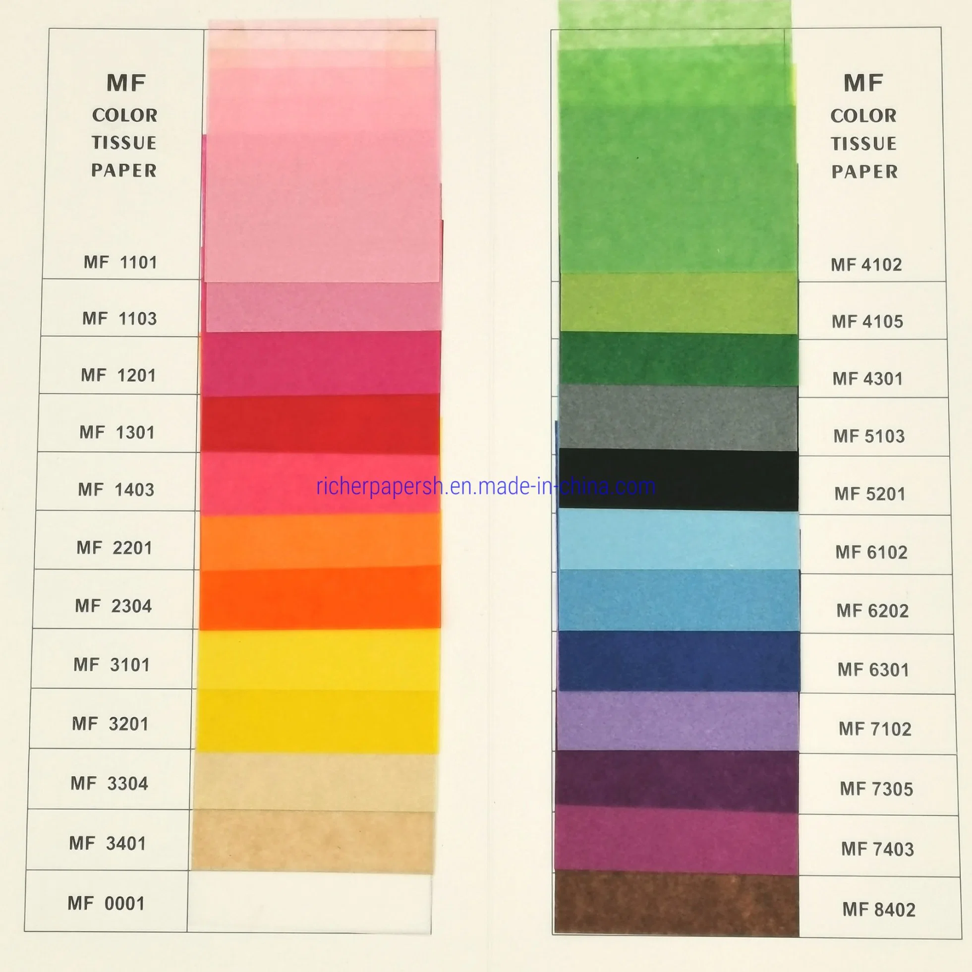 50*75 Cm Ready Stock Colorful Tissue Wrapping Paper 500 Sheets Per Ream