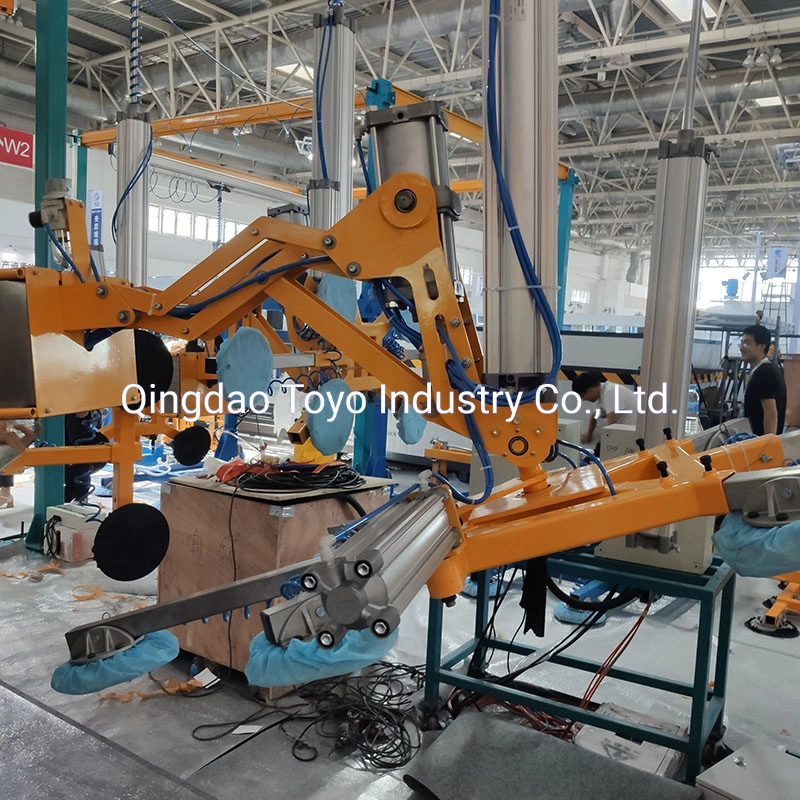 Pneumatic Drive Glass Vacuum Pump Lifting Equipment for Glass Edging in Glass Factory