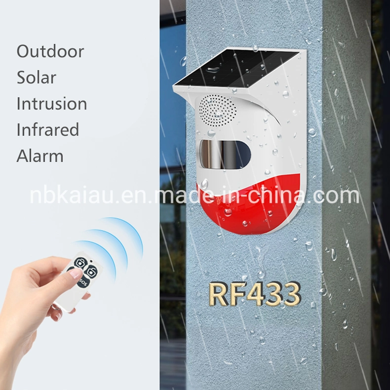 Piscina IP67 à prova de controlo remoto RF Tuya WiFi Solar Alarme do sensor