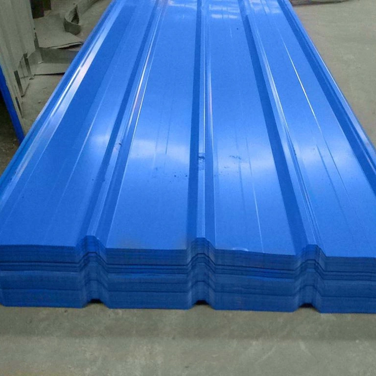 Metal Design Color Coated Roofing Use Steel Sheet Plate Customized Corrugated PPGI Zinc Building Material