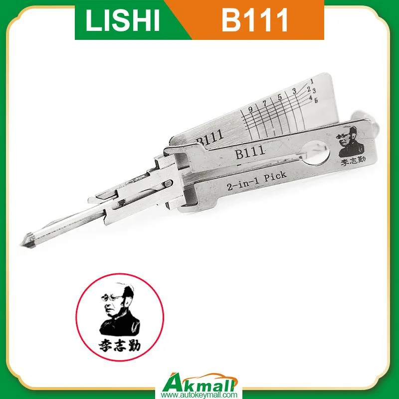 Ferramenta original de bloqueio de bloqueio de descodificador de bloqueio da Lishi B111