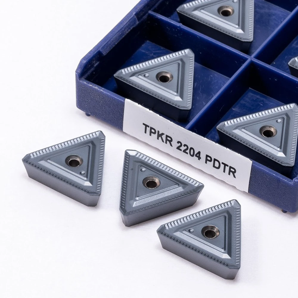 Zhuzhou Cemented Carbide Cutting Tools Tpkn (TPKR) 2204 Milling Inserts
