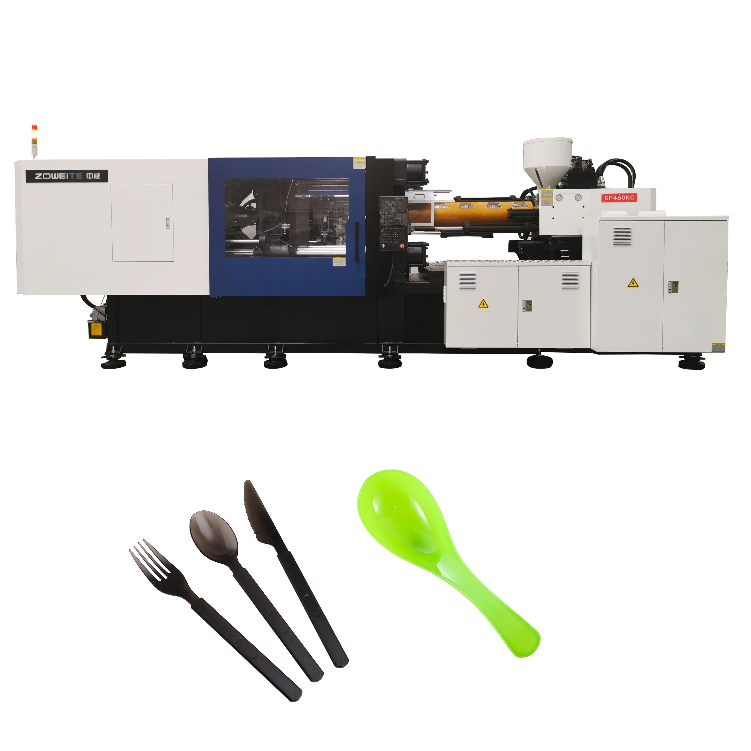 GF460kc High Speed Plastic Tableware Moulding Machine Disposable Knife Fork Spoon Injection Molding Machine