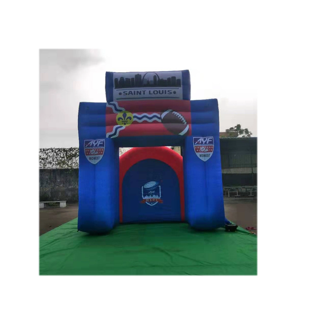 Inflatable Football Tunnel Inflatable Football Helmet Tunnel