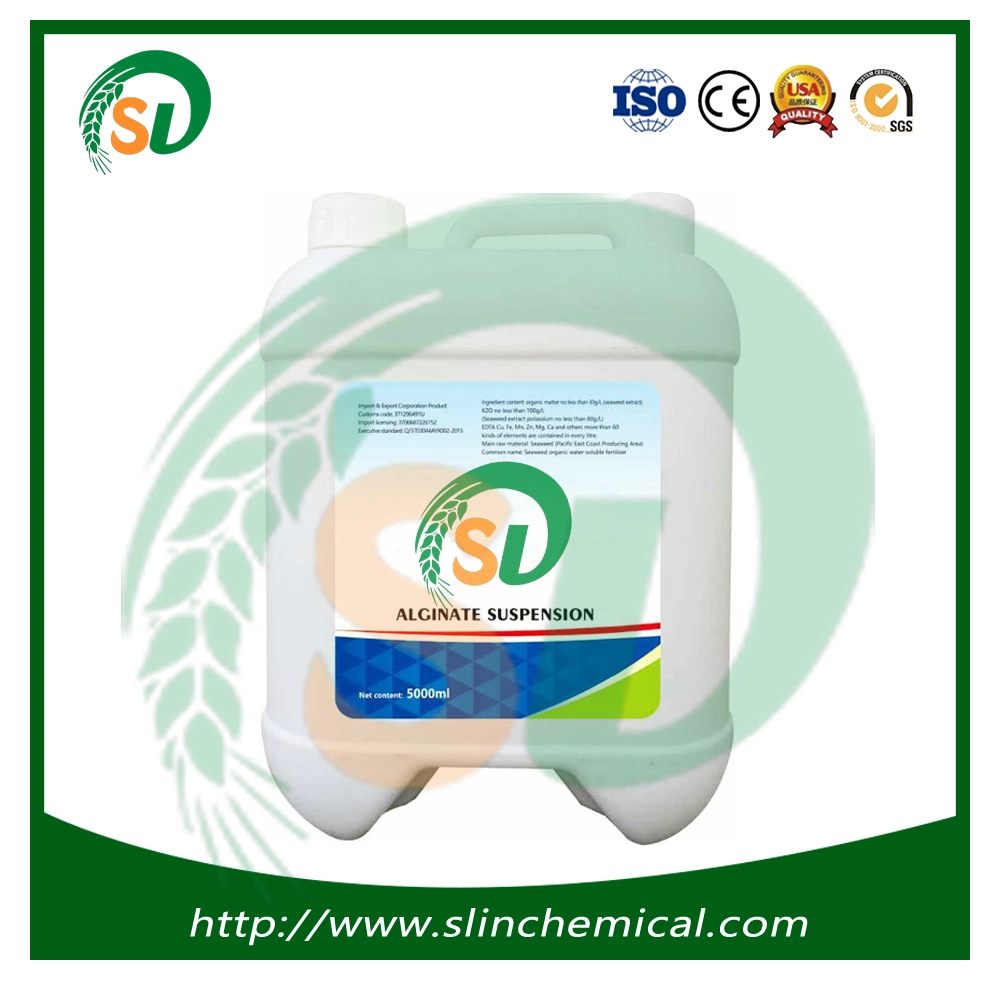 Water Soluble Liquid Seaweed Exreact Fertilizer Alginate Suspension