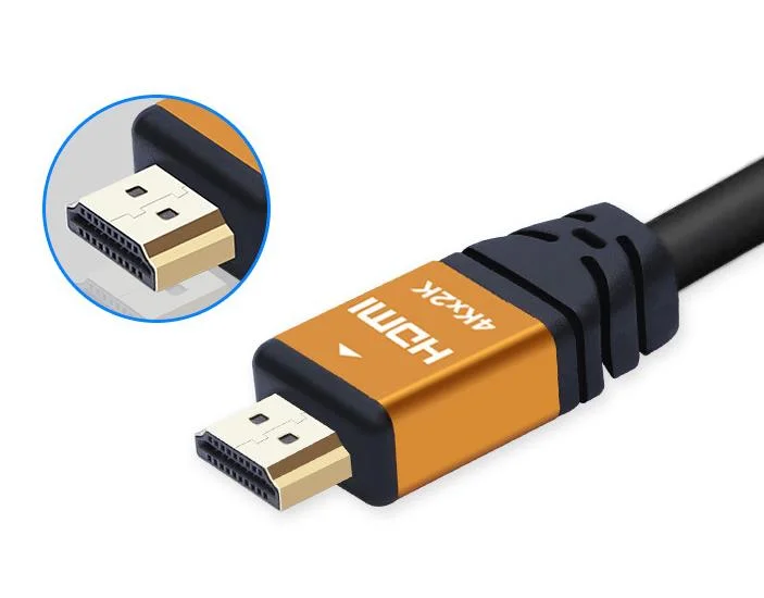 HDMI Line 2.0 Aluminum Shell 4K Engineering Cables Computer 1.5m 1.8m 19+1 Gold Plated