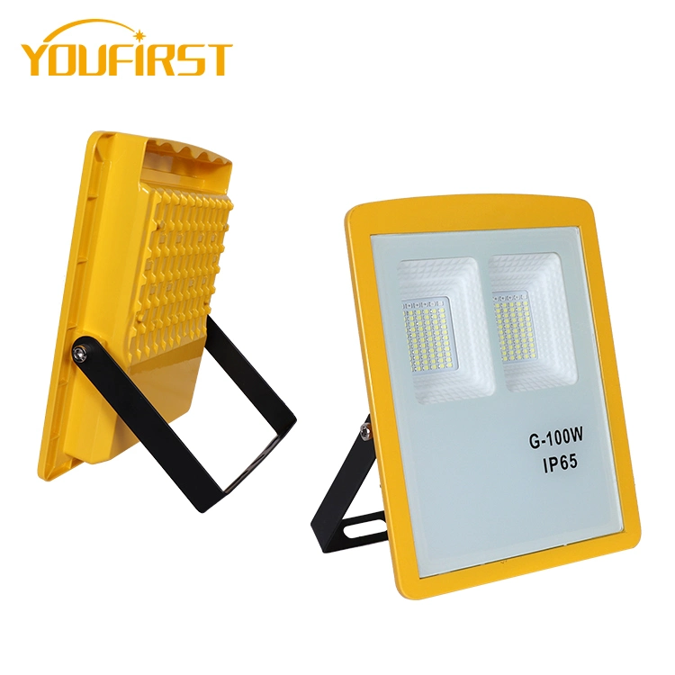 Portable Emergency Rechargeable Work 100W 200W 300W LED Flood Light