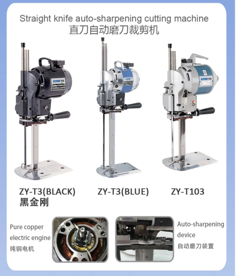 Eastman Km Auto-Sharpening Zoyer pano da Faca reta máquina de corte (ZY-T3)