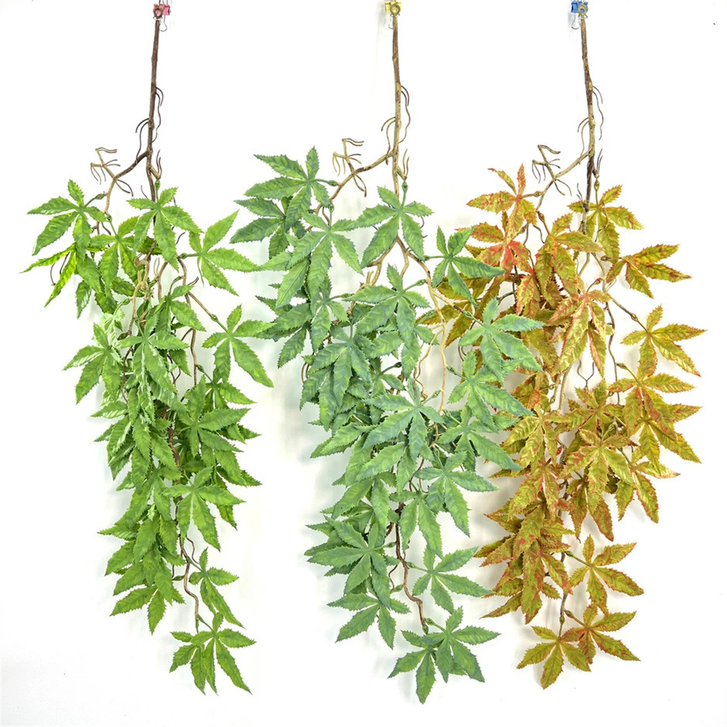 Artificial Willow Rattan Faux IVY Leaves Fern Foliage Vines Wall Hanging Bine Plant