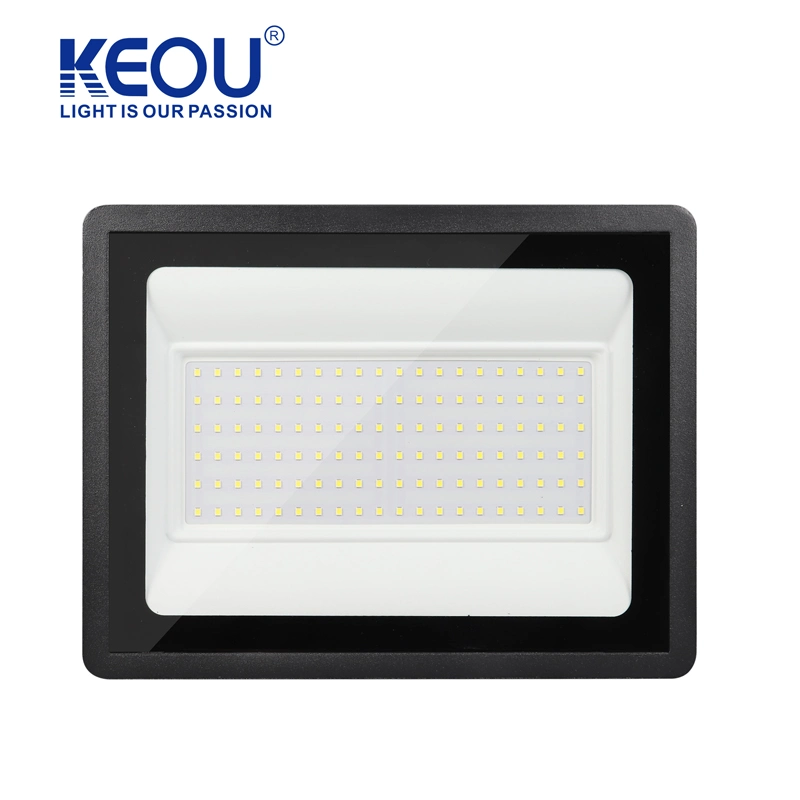 Corps de lampe ultra-fin Keou 100 W IP65 étanche à LED Projecteur