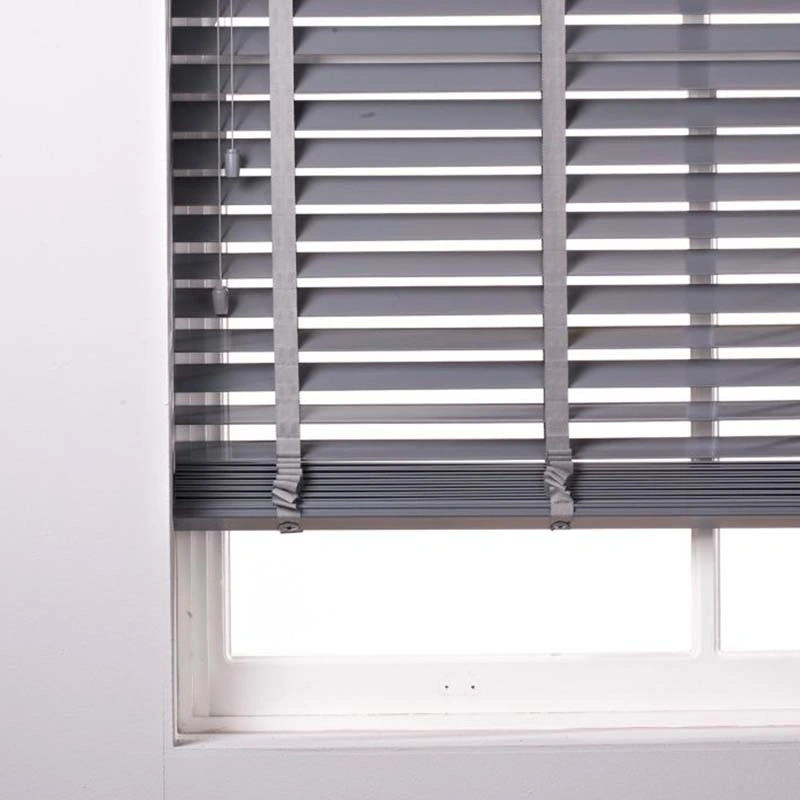 Popular Classic White Style 2" PVC Faux Wood Blinds Customized Vinyl Window Shutter