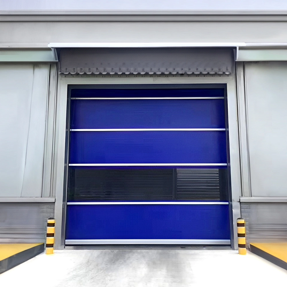 PVC Fabric High Performance High Speed Rolling Door (HF-1073)