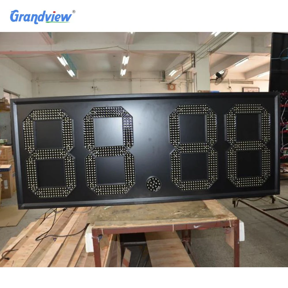 Anti-Rost 12 Zoll 18 Zoll Wasserdicht Benzin Öl Preis LED Digital Display-Bildschirm