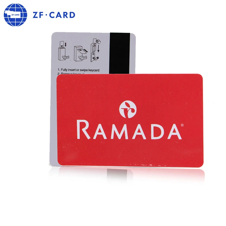 Cr80 Size PVC RFID 13.56MHz MIFARE (R) Classic 1K 4K Printed Number Proximity Access Card