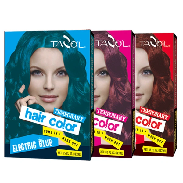 7g*2 House Use Temporary Hair Color with White Color Cream