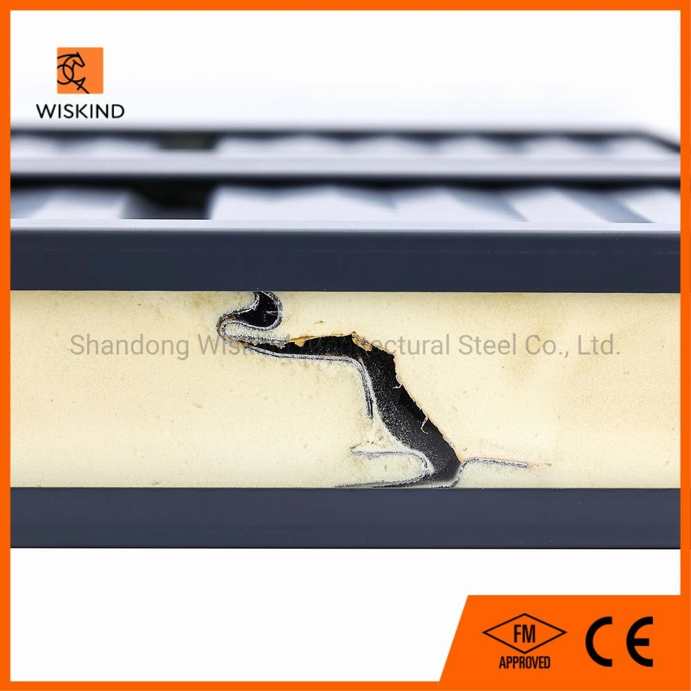 Wiskind Wholesale/Supplier Building Material PU Sandwich Panel/Board for Ceiling/Partition Building