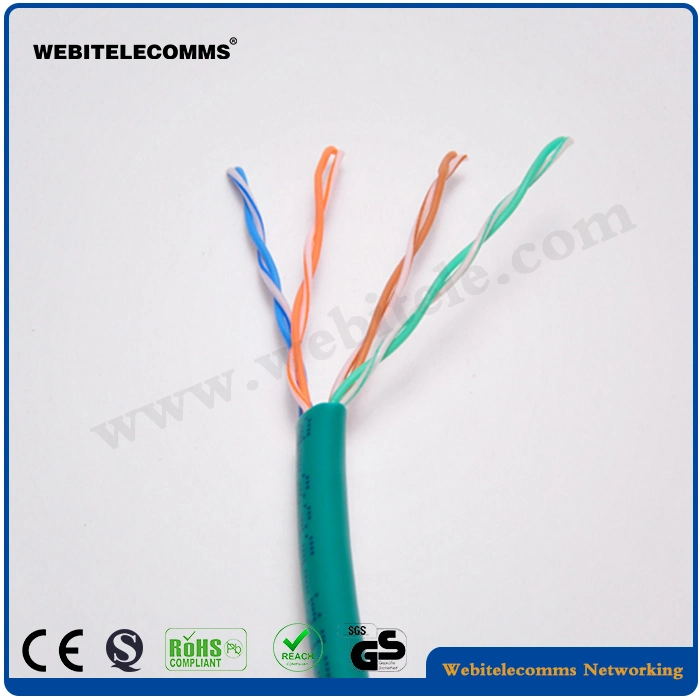 PVC U/UTP Cat5e Unshielded LAN Cable for Network Using