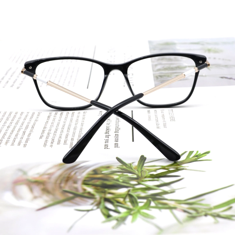 Nouveau design Fashion acétate verres de lunettes optiques Lunettes de châssis