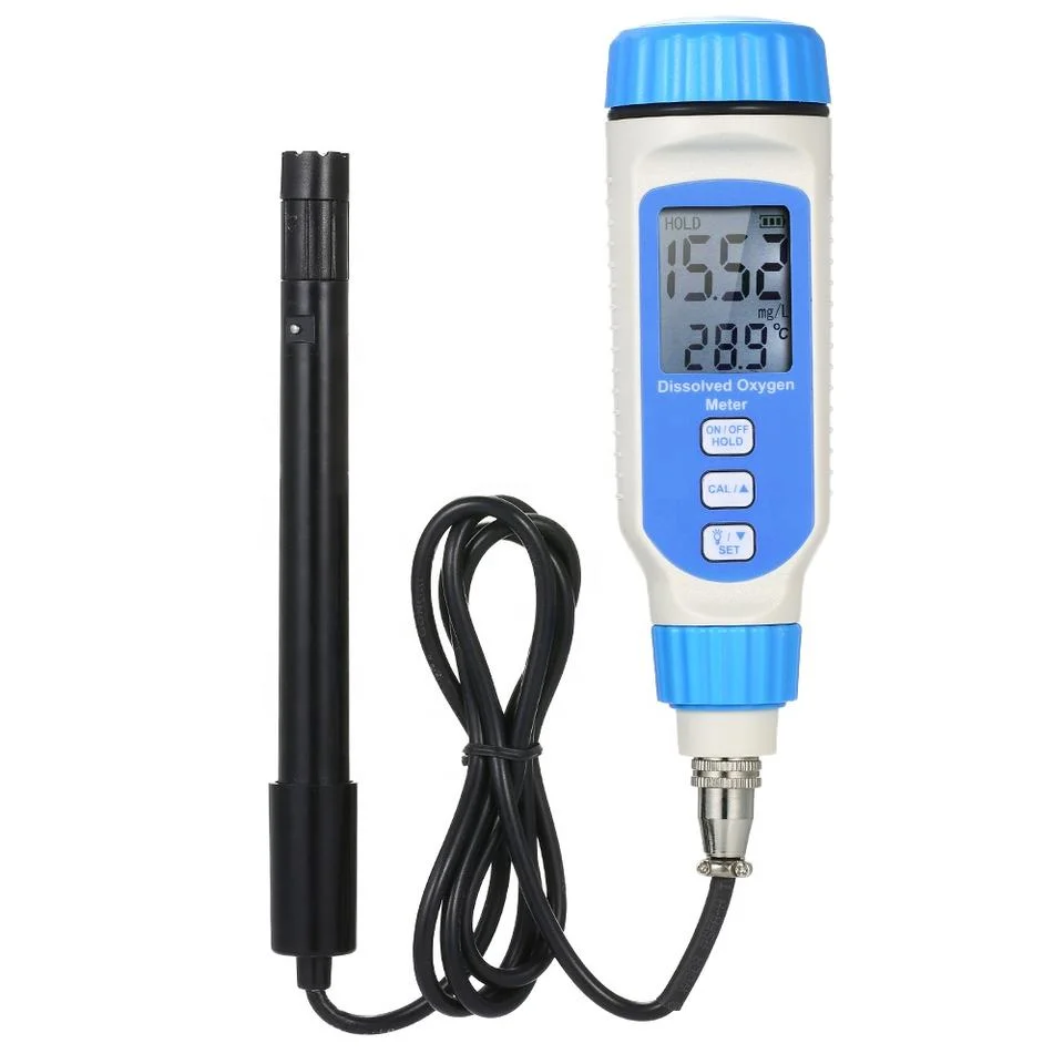 Dissolved Oxygen Analyzer Meter Digital Portable Do Pen Type Water Quality Tester