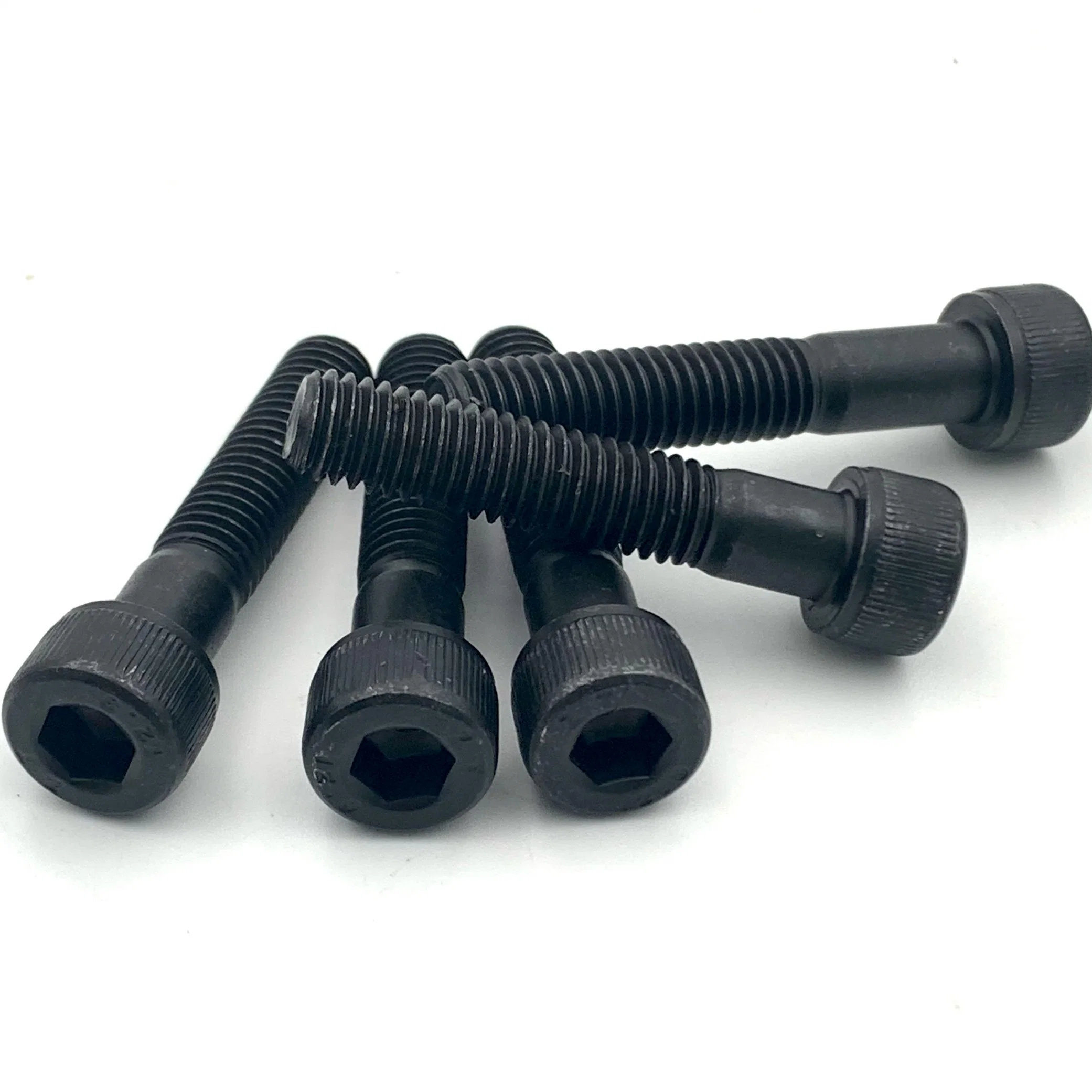 DIN 912 Black China Standard Customized Wholesale/Supplier Carbon Stainless Steel Inner Socket Head Cap Knurled Allen Screw Bolt