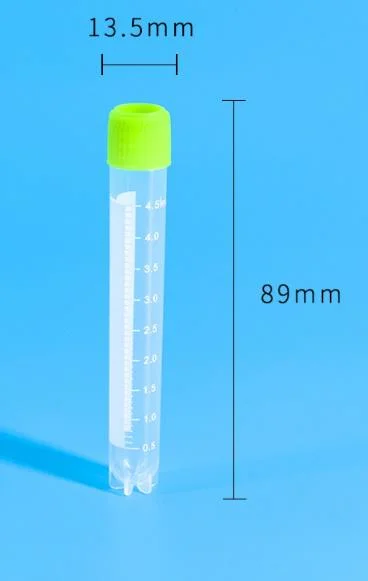 Laboratory Disposable Plastic Freezing Cryogenic Cryo Cryovial Tube