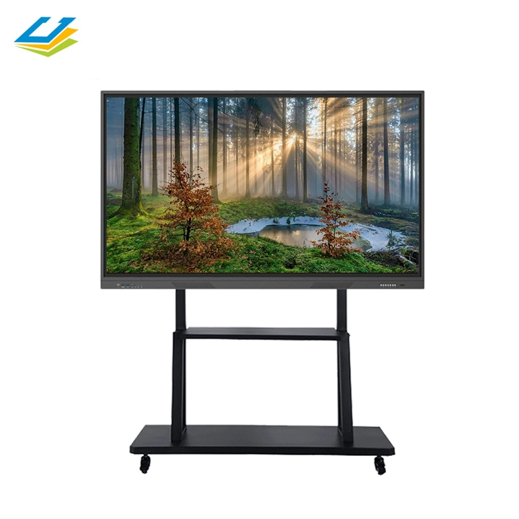 شاشة عرض LED تفاعلية 65 75 86 LCD تعمل باللمس التفاعلي شاشة Smart Board Android