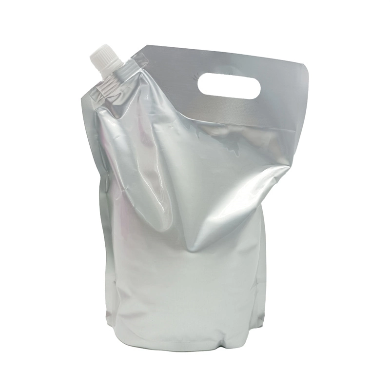 50ml 100ml 500ml Special Shape Plastic Packaging Bag for Juice Soft Drink and Fruit Juice Stand up Spout Pouch