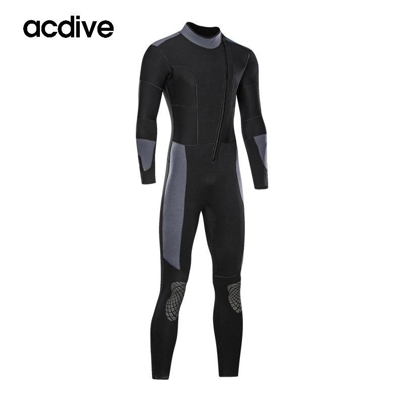 Customized Professional Surfing Diving Swimming 5mm Slant Zip Stretchy Neoprene Wetsuit