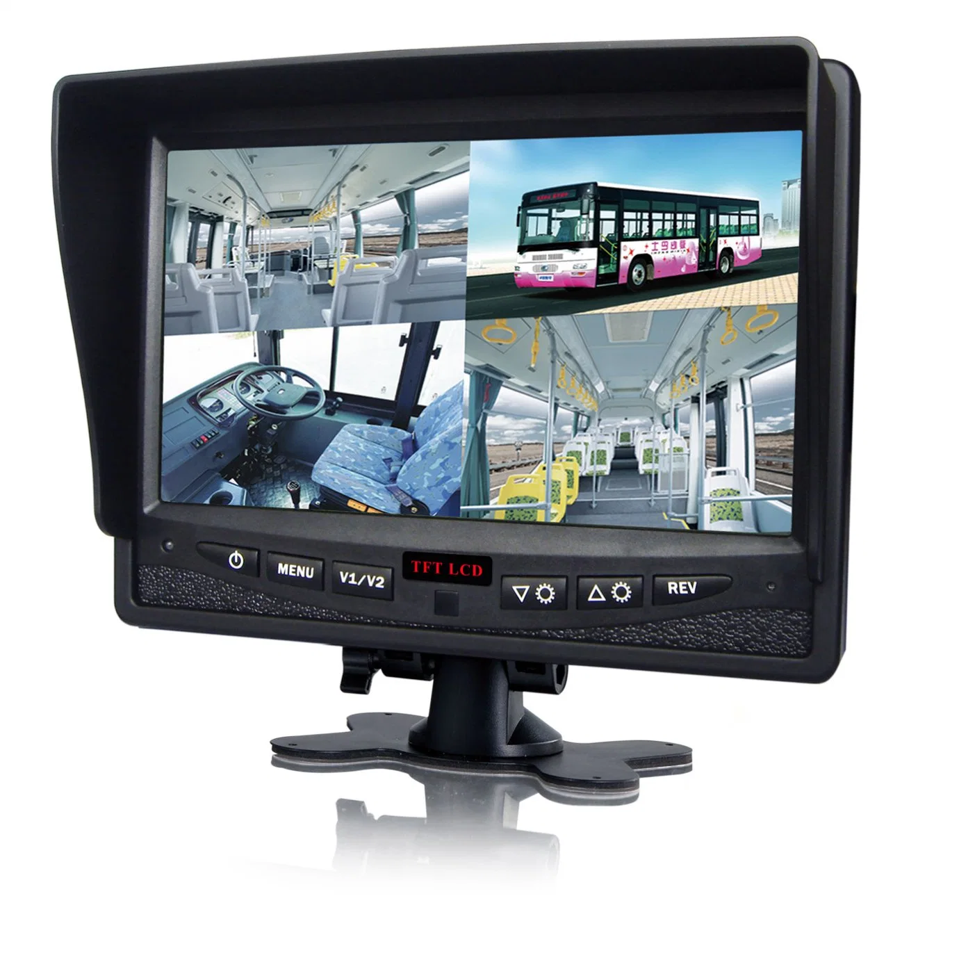 Voiture/bus/chariot Vue arrière du moniteur de sauvegarde système de caméra de sécurité