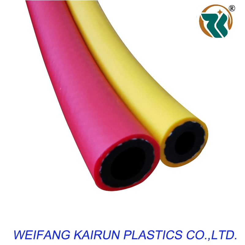 ISO 9mm High quality/High cost performance Rubber Mix Rubber Oxygen Acetylene Gas Welding Hose