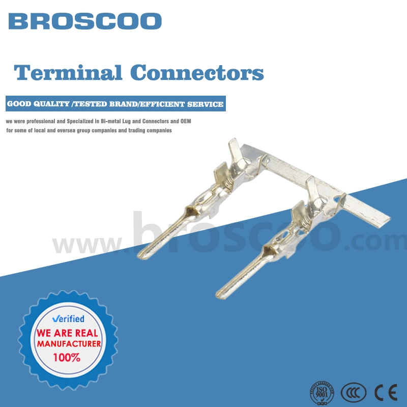 Spring in Line Terminal of The Source Manufacturer Cold Pressed Connector 150 Series Tin Cbl Rang 2.40-2.03mm