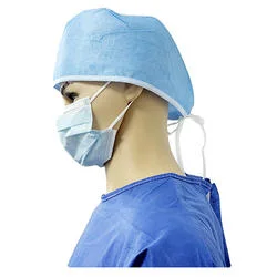 Cheap Disposable Non Woven SMS Spp Bouffant Doctor Cap Elastic Disposable Surgical Nurse Caps