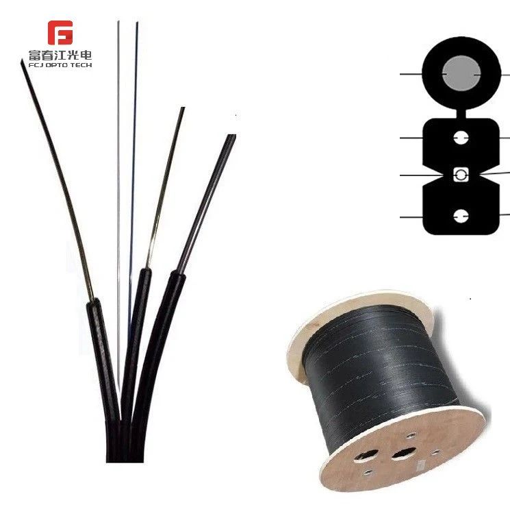 Fcj All Dielectric Fiber Drop FTTH Fiber Optic Cable (GJYXFCH)