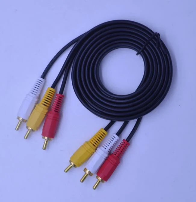 3RCA de audio de 3RCA Cable con RoHS compatible